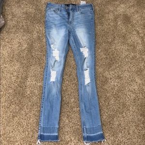 Hollister high-rise super skinny jeans